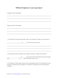 The letter is made to complete your verification process for the employment verification of name of the loan applicant in terms of applying for the. Download Employee Loan Agreement Template Pdf Rtf Word Freedownloads Net