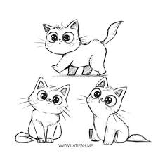 Pin On Cat Drawing