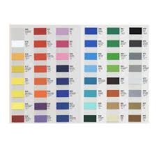 Oracal 631 Matte Swatch Book Color Chart
