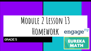 Rational numbers from grade 5 (5.g.a.1, 5.g.a.2) of plotting points . Engage Ny Eureka Math Grade 5 Module 2 Lesson 13 Homework Youtube