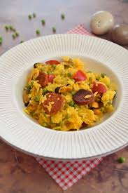 Riz A L Epagnole Recette Aux Moules Recette Recette De Plat Riz Espagnol Plats Complet
