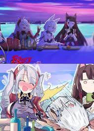 Azur Lane Ending Anime Friendship Cute Anime Character Anime Memes Funny