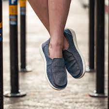 Amazon music stream millions of songs: Hey Dude Misty Slip On Shoe Chambray Navy Bennett S Clothing