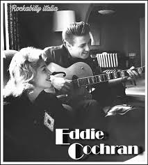 SHARON & EDDIE Sharon first caught a glimpse of Eddie Cochran in 1956 when  she was 15 years old – in the motion picture “The Girl Can't Help It”. She  was intrigued