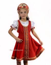 Russian Costume Alenushka For Girls Russian Dress Russian Dance Russian Clothing