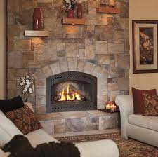 The following are some of the most common stone fireplace designs. Cultured Stone Mutual Materials