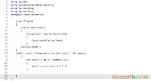 Understanding Yield Return In C