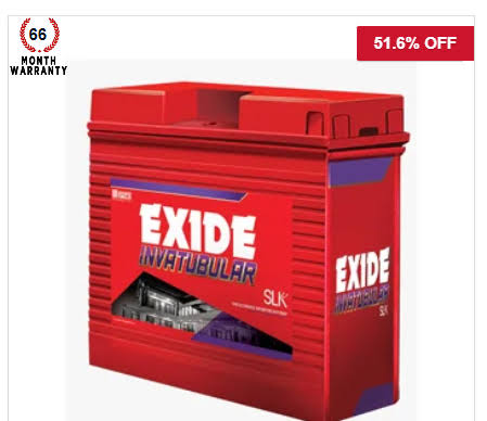 EXIDE IT500 SLK 12V 150AH INVATUBULAR BATTERY product image