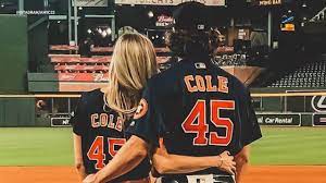In one photo, amy cole is holding two small nike sneakers with gerrit on her left. Amy Cole Says Goodbye To Houston In Heartfelt Instagram Post Abc13 Houston