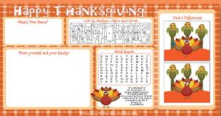 Plus, i think they're a hoot to use as activity. Free Printable Thanksgiving Placemats To Keep Kids Busy While You Cook