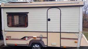 Caravane pliante esterel caramatic 34. 1984 Esterel Supermatic S15 Folding Caravan Camper Trailer Youtube