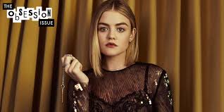 This famous singer plus actress is if you have dark brown hair just like lucy hale does, you'll appreciate the way partial highlights brighten asymmetrical bobs are ruling the hair styling industry. Lucy Hale Sarah Michelle Gellar Photo Shoot Lucy Hale Has Cruel Intentions