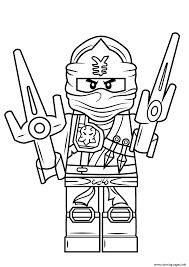 If your child loves interacting. Lego Ninjago Jay Coloring Pages Printable