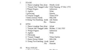 Merubah data status perkawinan e ktp jangkar global groups. Contoh Surat Pernyataan Nikah Siri Contohsuratmu Com Sharing Ilmu