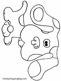 Download blues clues coloring page and use any clip art,coloring,png graphics in your website, document or presentation. Blues Clues Dog Coloring Pages Blues Clues Coloring Pages For Kids Dog Coloring Page