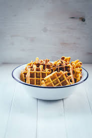 Susse Kurbis Waffeln Mit Honig Zimt Butter Rezept Rezepte Kurbiswaffeln Waffeln