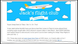 There are many couriers out there, so this could take time. How To Read A Cheap Flight Alert
