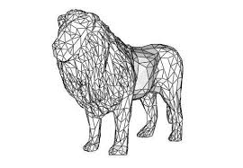 New Paper Craft Animal Paper Model Lion Ver 3 Free Template Download At Papercraftsquare Com