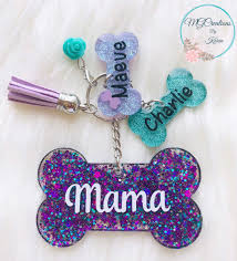 Dog Bone Keychain Fur Mama Keychain Bone Keyring Bone Key Etsy Resin Crafts Diy Resin Crafts Keychain