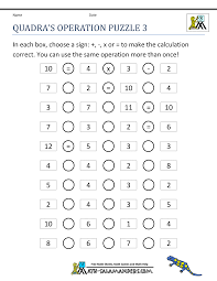 Puzzles on this site are free and highly interactive and most often take the forms of : Math Puzzle Worksheets 3rd Grade