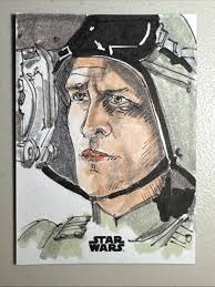 TOPPS STAR WARS GALAXY 2024 SKETCH