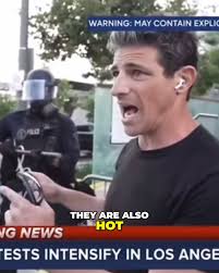 Whoa! Hats off to ABC News reporter Matt Gutman for keeping his cool over  the weekend. This viral footage shows just how chaotic things have gotten  out in Los Angeles. First, they