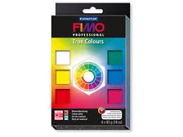 Details About Fimo Professional Set True Colours 6x85 Gr Art 8003 01 Shipping Drawn