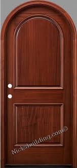 Round Top Doors Entrance Wooddoor Roundtop From Www Nicksbuilding Com The Rt 2p Arched Exterior Doors Mahogany Doors Exterior Doors