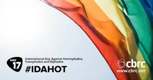 #idahot (+2) seems like as good a day as any to share that my wife and i are expecting our first international day against homophobia, transphobia and biphobia #idahot. International Day Against Homophobia And Transphobia Community Based Research Centre