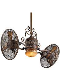Woolen mill fans are being offered, as an alternative fan for your design needs, they will evoke mystery in any interior. Traditional Gyro Twin Ceiling Fan In Belcaro Walnut Finish 770 90 Antique Ceiling Fans Steampunk Furniture Steampunk Ceiling Fan