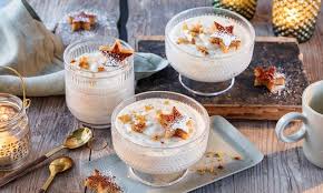 Weisse Mousse Mit Lebkuchen Rezept Rezepte Lebensmittel Essen Dessert Ideen