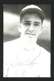 Clete Boyer Autographed 3.5x5.5 Jim Rowe Postcard Kansas City A's SKU  #164881