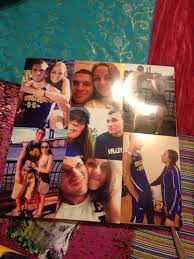 Timeline photos instagram photos profile pictures mobile uploads. Modge Podge Pictures Onto A Chip Board For A Cute Anniversary Photo Collage Photo Collage Diy Cute Picture Collage Ideas Diy Gifts For Him