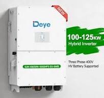 buy Deye NEW Three phase solar hybrid inverter 100KW 125KW ...