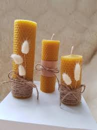 You will want to add a lot if you are using a light essential oil like lemon. Handmade Candles With Dried Flowers Handrolled Candles 100 Pure Beeswax Scented Candles Candle Gift For Her Aromatherapy Healthcandle Rolled Candles Beeswax Candles Rolled Beeswax Candles Diy