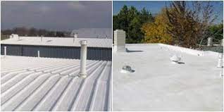 Roof coatings are like a rubberized glue that gets rolled on the roof like paint. White Elastomeric Roof Leak Repair Stops Roof Leaks Instantly Superior Industries Inc