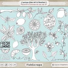 570x568 branch silhouettes photoshop brushes, tree branch photoshop brush. Fresh Lemon Digital Stamps Lemon Tree Line Art Silhouettes Etsy Digital Stamps Line Art Blossoms Art