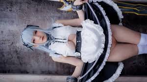 cosplay porn - Cute asian big tits in sexy cosplay, shaved tight pussy