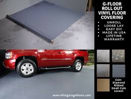 G Floor Vinyl Roll Out Floor Covering Install Wall To Wall Or Just Enough To Park On Made In Usa Easy Diy Many Pa Vinyl Floor Covering Garage Floor Mats G