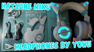 Preorder links are expected to surface soon on tmall and the bilibili membership store. Hatsune Miku Headphones By Yowu Unboxing Youtube