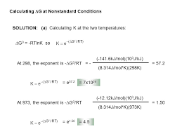 This relationship allows us to relate the standard free energy change to the equilibrium constant. Thermodynamics Entropy Free Energy Direction Of Chemical Reactions Chapter 20 Entropy And Free Energy Spontaneity Of Reaction 1 The Second Law Of Ppt Download