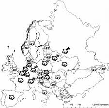 european distribution of raccoons procyon lotor aster