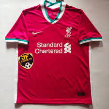 The 2020/21 kit features a bright red color to celebrate the youth and vibrancy of the team, and sits alongside the classic white detailing. Jersey Liverpool Home 2020 2021 Grade Original Premium Quality Shopee Malaysia