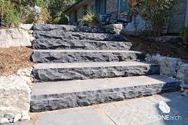 First you're going to have to choose the location. How To Use Natural Stone Steps In Your Landscaping Stonearch
