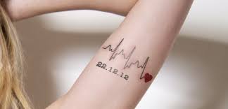 There is using a positive and a negative meaning behind the design. Heart Beat Tattoo Quotes Quotesgram