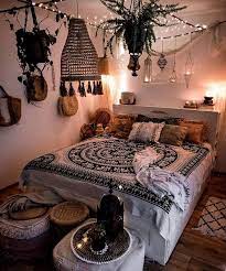 This elegant bohemian style will make your place lovely and cozy. 52 Beautiful Boho Style Room Decoration 10 In 2020 Bohemian Bedroom Design Bedroom Decor Boho Bedroom Decor