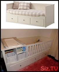 Verwandeln Sie Hemnes Bett Von Ikea In Ein Babybett Cod 500 803 15 Babybett Babyzimm Ikea Babybett Babybett Selbstgebaute Krippe