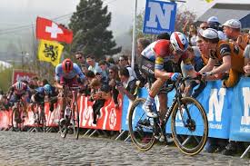 bob jungels at the tour of flanders cycling event sky ride lotto soudal