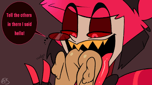 Rule 34 Dev - alastor_(hazbin_hotel) anarcho_camm smaller_human tagme  vore|9255245