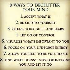 Acknowledgement Declutter Your Mind Mindfulness Be Kind To Yourself